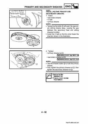 2007-2008 Yamaha YFM700 Grizzly Factory Service Manual, Page 220