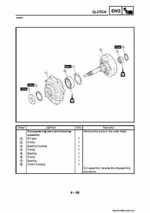 2007-2008 Yamaha YFM700 Grizzly Factory Service Manual, Page 222