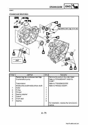 2007-2008 Yamaha YFM700 Grizzly Factory Service Manual, Page 229