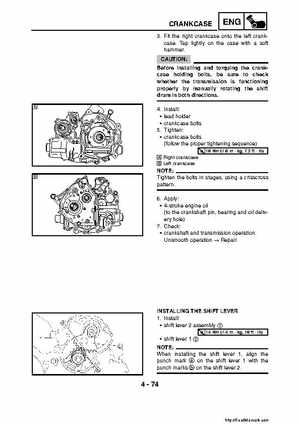 2007-2008 Yamaha YFM700 Grizzly Factory Service Manual, Page 232