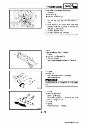 2007-2008 Yamaha YFM700 Grizzly Factory Service Manual, Page 243