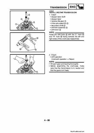 2007-2008 Yamaha YFM700 Grizzly Factory Service Manual, Page 246