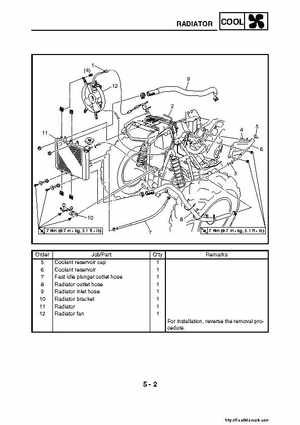 2007-2008 Yamaha YFM700 Grizzly Factory Service Manual, Page 263