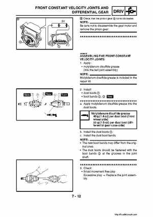2007-2008 Yamaha YFM700 Grizzly Factory Service Manual, Page 324