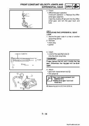 2007-2008 Yamaha YFM700 Grizzly Factory Service Manual, Page 326