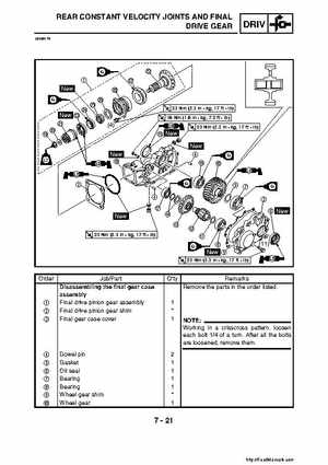2007-2008 Yamaha YFM700 Grizzly Factory Service Manual, Page 333