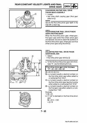 2007-2008 Yamaha YFM700 Grizzly Factory Service Manual, Page 337