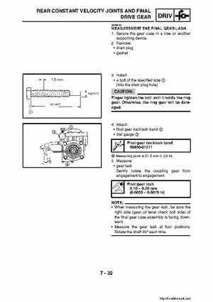 2007-2008 Yamaha YFM700 Grizzly Factory Service Manual, Page 344