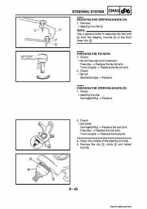 2007-2008 Yamaha YFM700 Grizzly Factory Service Manual, Page 390