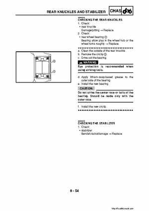 2007-2008 Yamaha YFM700 Grizzly Factory Service Manual, Page 401