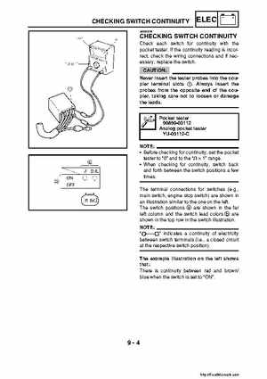 2007-2008 Yamaha YFM700 Grizzly Factory Service Manual, Page 409