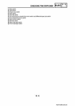 2007-2008 Yamaha YFM700 Grizzly Factory Service Manual, Page 411