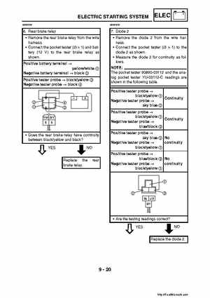 2007-2008 Yamaha YFM700 Grizzly Factory Service Manual, Page 425