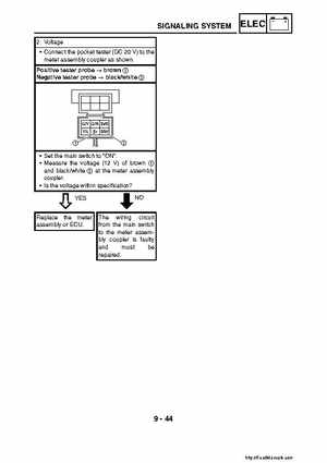 2007-2008 Yamaha YFM700 Grizzly Factory Service Manual, Page 449