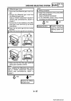 2007-2008 Yamaha YFM700 Grizzly Factory Service Manual, Page 462