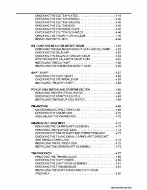 2008 Yamaha Raptor 250SE / 250SE2 Factory Service Manual, Page 10