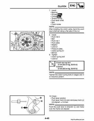 2008 Yamaha Raptor 250SE / 250SE2 Factory Service Manual, Page 163