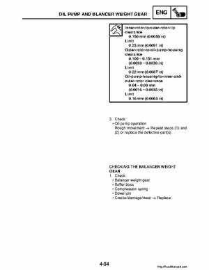 2008 Yamaha Raptor 250SE / 250SE2 Factory Service Manual, Page 169