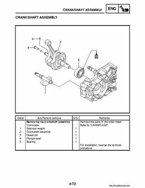 2008 Yamaha Raptor 250SE / 250SE2 Factory Service Manual, Page 187