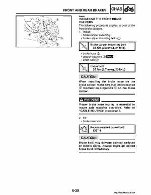 2008 Yamaha Raptor 250SE / 250SE2 Factory Service Manual, Page 242
