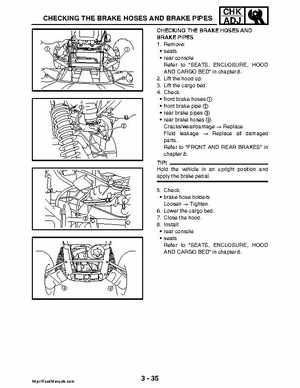 2008 Yamaha Rhino YXR70FX Factory Service Manual, Page 118