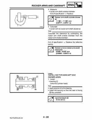 2008 Yamaha Rhino YXR70FX Factory Service Manual, Page 173