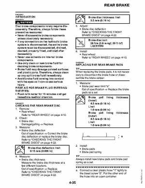 2011 Yamaha Raptor 125 Factory Service Manual, Page 129
