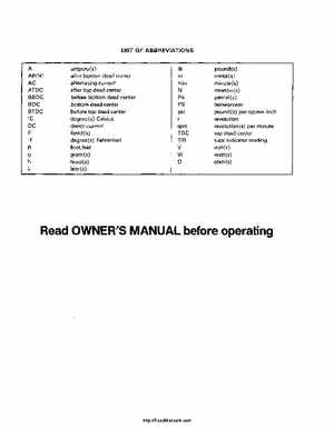 1991+ Kawasaki 650 SC Factory Service Manual, Page 4