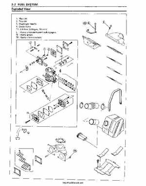 1991+ Kawasaki 650 SC Factory Service Manual, Page 22