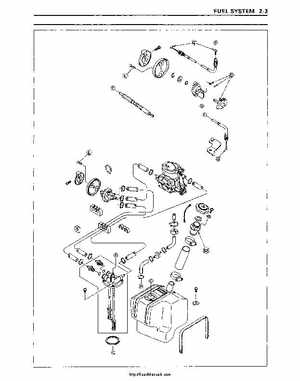 1991+ Kawasaki 650 SC Factory Service Manual, Page 23