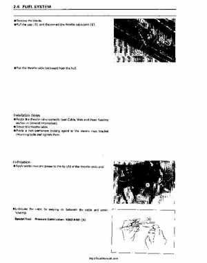 1991+ Kawasaki 650 SC Factory Service Manual, Page 26