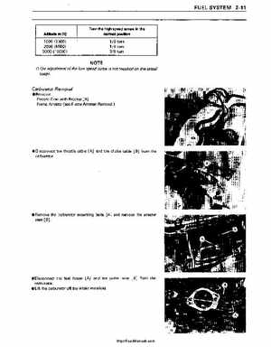 1991+ Kawasaki 650 SC Factory Service Manual, Page 31