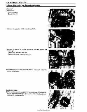 1991+ Kawasaki 650 SC Factory Service Manual, Page 56