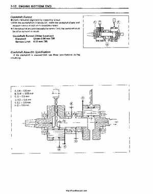 1991+ Kawasaki 650 SC Factory Service Manual, Page 90