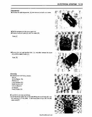 1991+ Kawasaki 650 SC Factory Service Manual, Page 161
