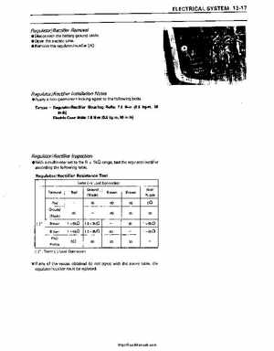 1991+ Kawasaki 650 SC Factory Service Manual, Page 165