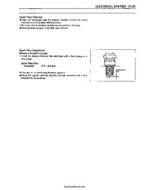 1991+ Kawasaki 650 SC Factory Service Manual, Page 169