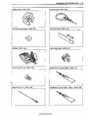 1992-1995 Kawasaki 750SX Service Manual, Page 18