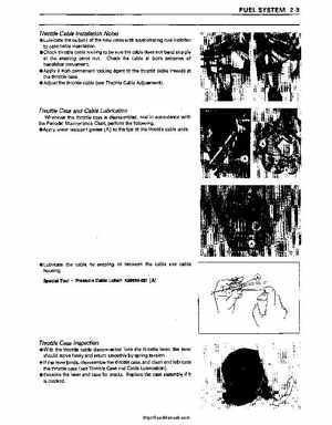 1992-1995 Kawasaki 750SX Service Manual, Page 30