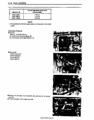 1992-1995 Kawasaki 750SX Service Manual, Page 35