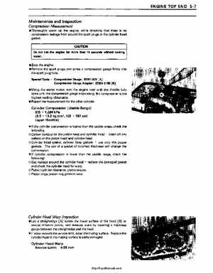 1992-1995 Kawasaki 750SX Service Manual, Page 68