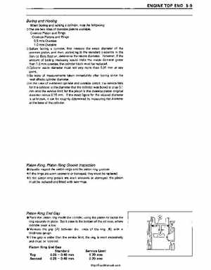 1992-1995 Kawasaki 750SX Service Manual, Page 70