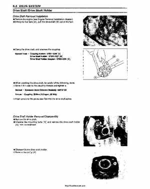 1992-1995 Kawasaki 750SX Service Manual, Page 99