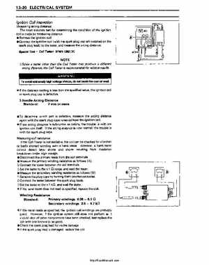 1992-1995 Kawasaki 750SX Service Manual, Page 151