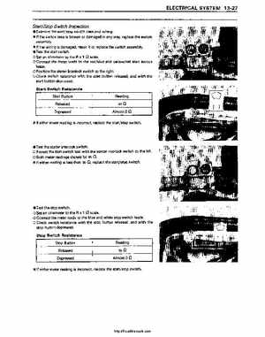 1992-1995 Kawasaki 750SX Service Manual, Page 158