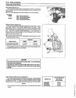 1995-1997 Kawasaki 750ZXi-900ZXi Jet Ski Repair Manual., Page 43