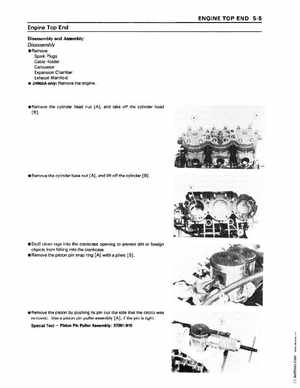1995-1997 Kawasaki 750ZXi-900ZXi Jet Ski Repair Manual., Page 78