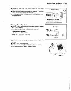 1995-1997 Kawasaki 750ZXi-900ZXi Jet Ski Repair Manual., Page 171