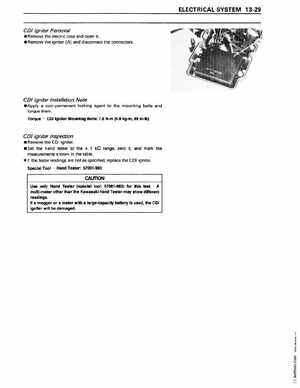 1995-1997 Kawasaki 750ZXi-900ZXi Jet Ski Repair Manual., Page 183