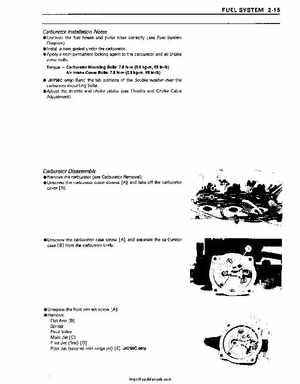 1995-2004 Kawasaki JetSki 750ZXi 900ZXi Factory Service Manual, Page 47